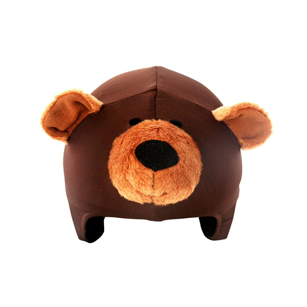 animal bike helmet covers Teddy Bear Helmet Cover