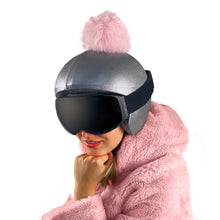 Load image into Gallery viewer, COOLCASC Grey Pink Pon-Pon