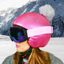 Load image into Gallery viewer, COOLCASC Pink Grey Pon-Pon