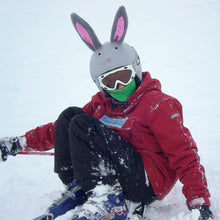 Load image into Gallery viewer, Coolcasc Bunny rabbit helmet cover
